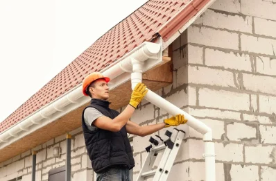 Pose et remplacement de gouttières à Mandagout